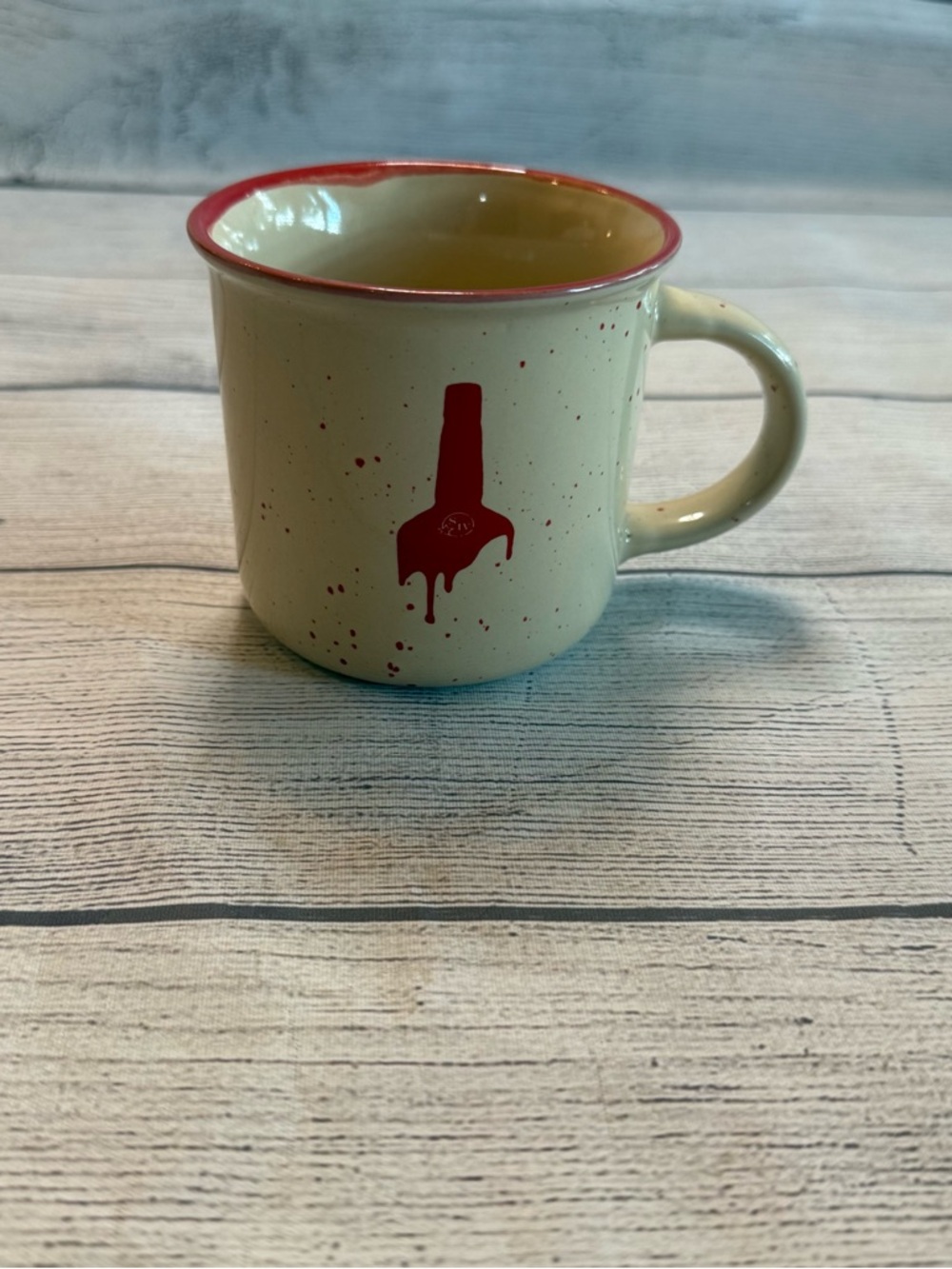 Makers Mark Bourbon Whiskey 12oz Speckled Ceramic Coffee Mug